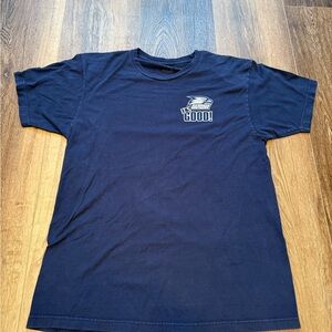 Navy Blue Graphic Men's T-Shirt